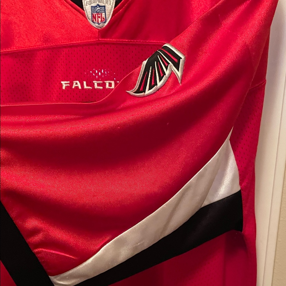 Reebok Red Falcons Jersey with Number 7 - Picture 7 of 7